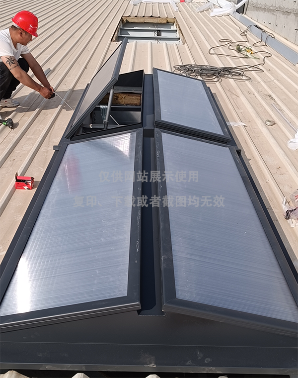 兰州王老吉生产车间西安排烟天窗