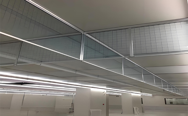 西安玻璃挡烟垂壁