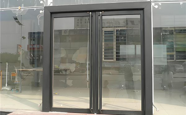 西安玻璃地弹门