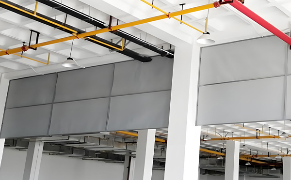 商场防烟分区常闭节点:西安挡烟垂壁高度与控制器接线图解 商场防烟分区常闭节点:西安挡烟垂壁高度与控制器接线图解