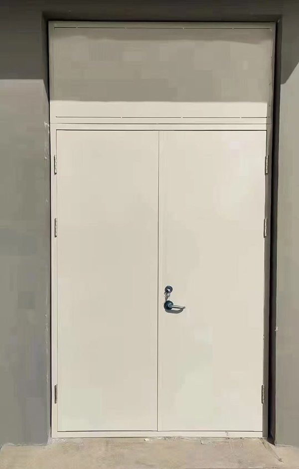 展览馆项目完成大跨度西安防火门安装