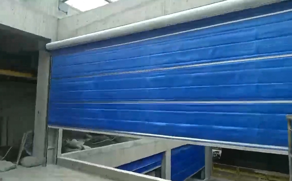 大型物流园区完成西安防火门整体安装工程